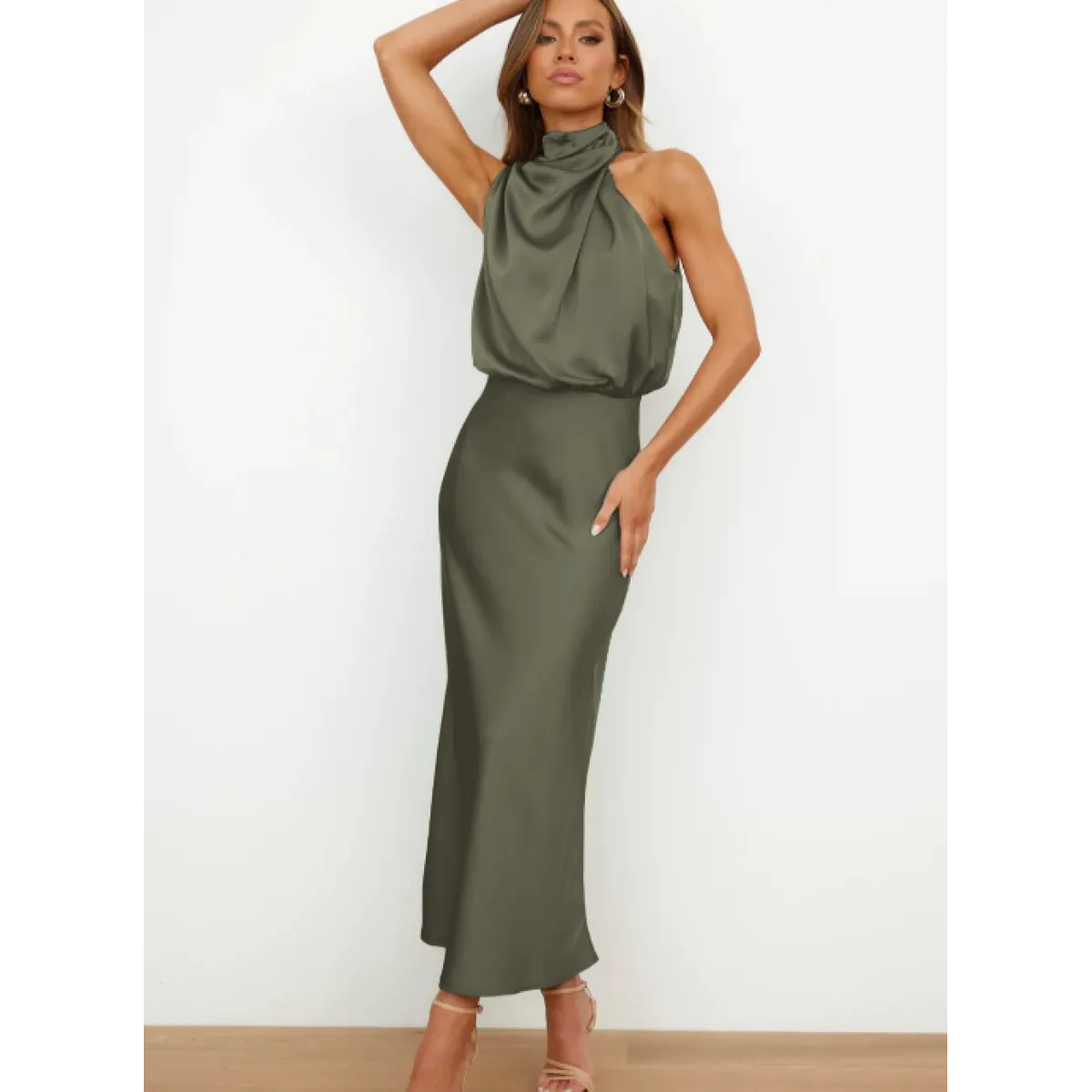Elegant European & American Evening Dress