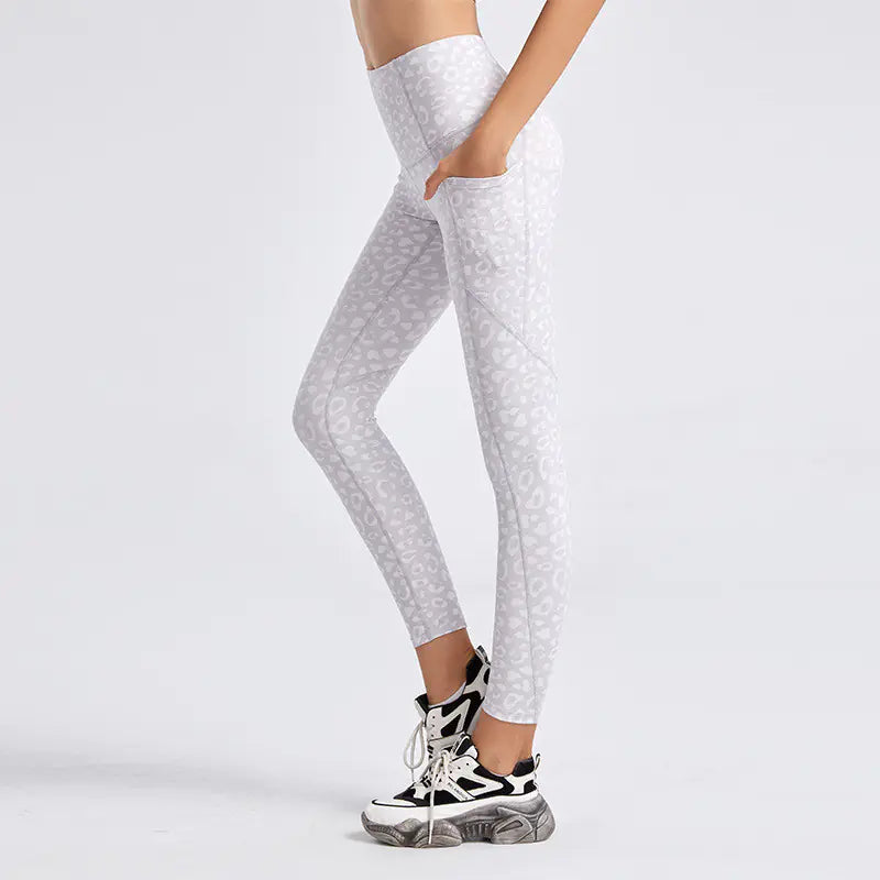 High Waist Double Pocket Gym Pants