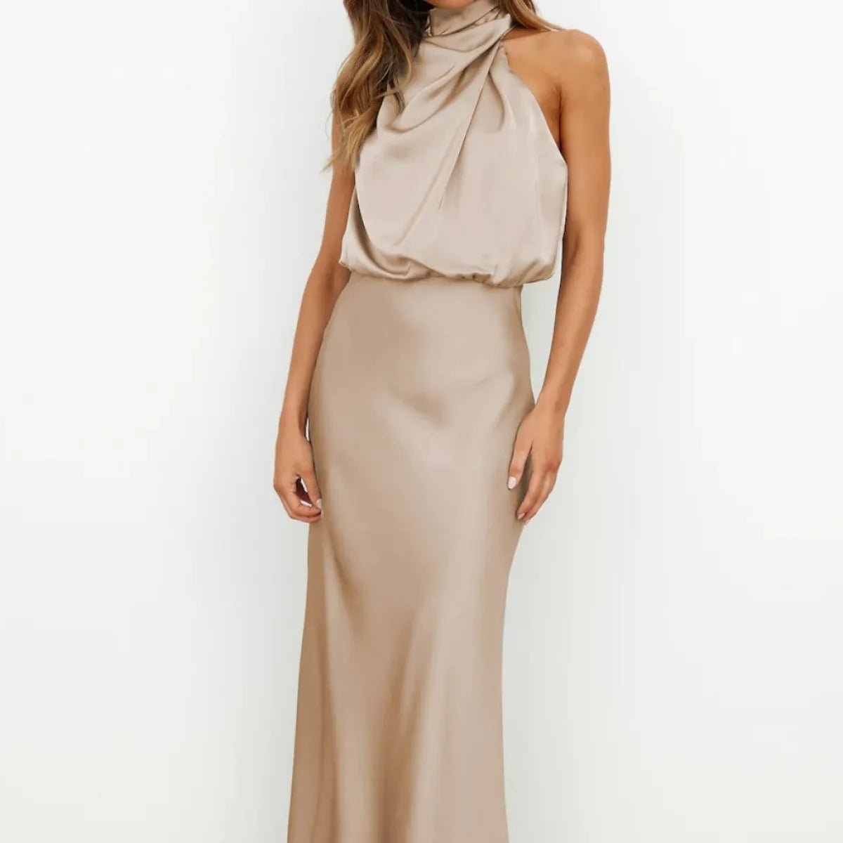 Elegant European & American Evening Dress