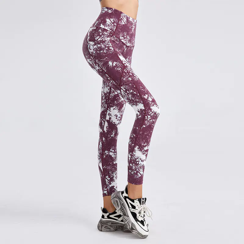 High Waist Double Pocket Gym Pants