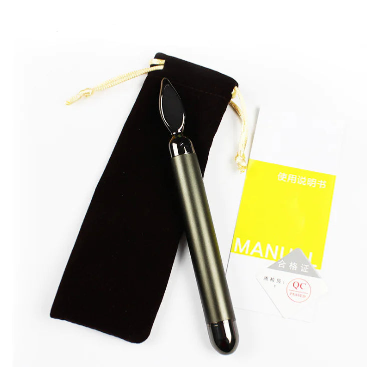 24k Gold Beauty Wand and V-Shaped Facial Massager