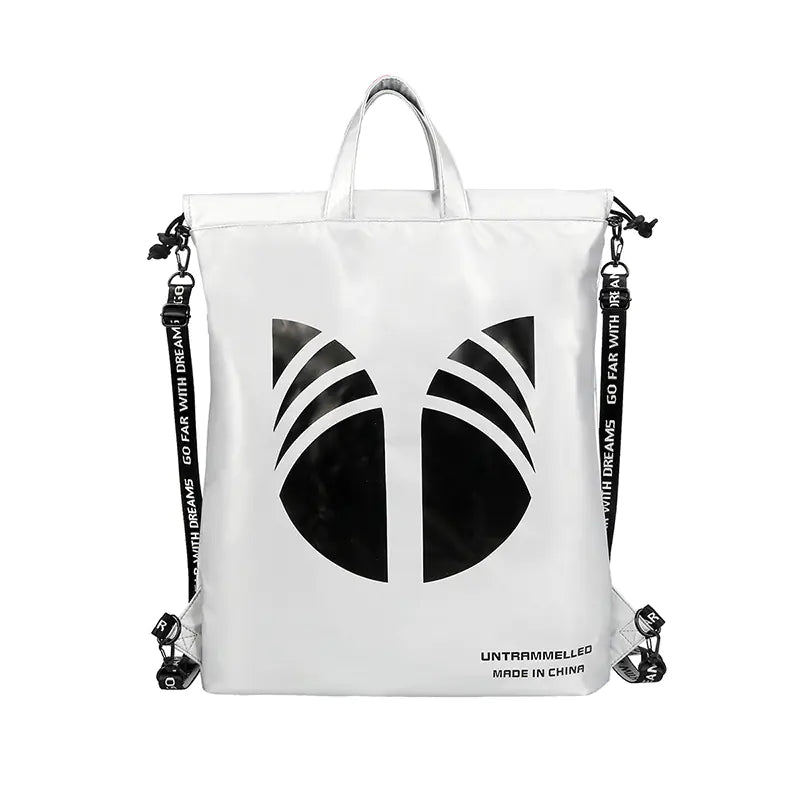 YIPINU Men's Drawstring Pocket Gym Backpack