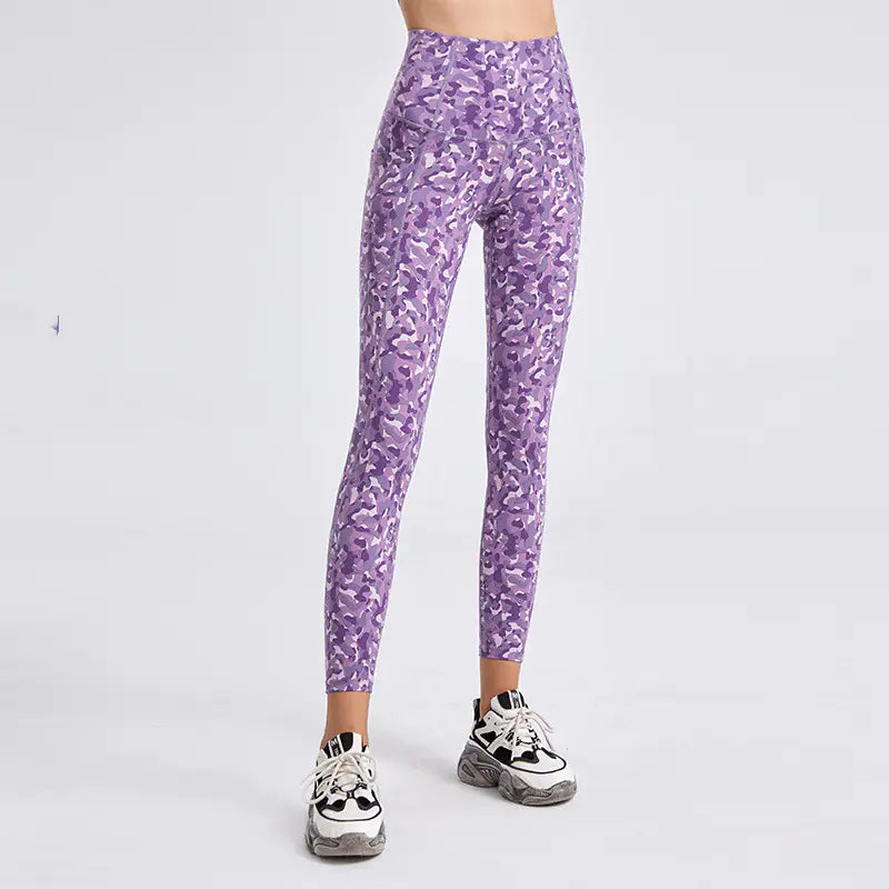 High Waist Double Pocket Gym Pants