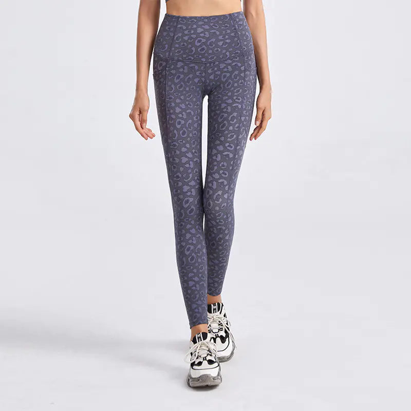 High Waist Double Pocket Gym Pants