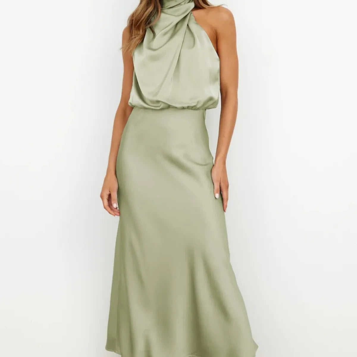 Elegant European & American Evening Dress