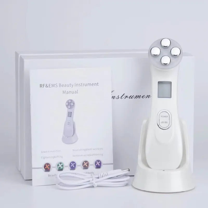 Home RF RF Beauty Device with LED and Microcurrent