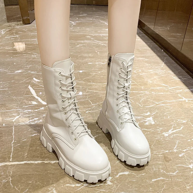 Platform Martin Boots