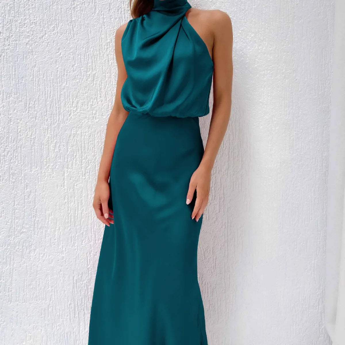 Elegant European & American Evening Dress