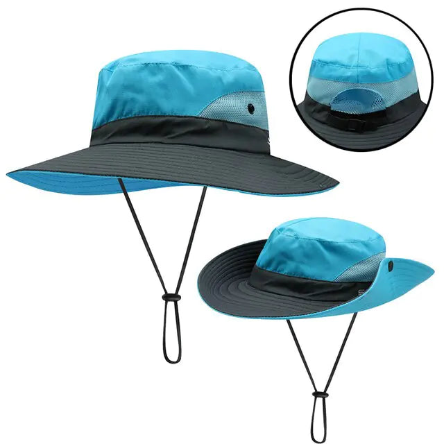 WideBrim - UV Protection Foldable Sun Hat