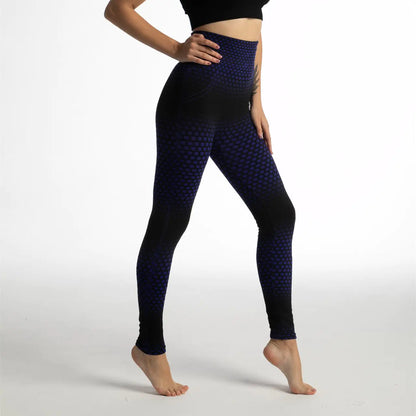 Leopard Print High Waist Gym Leggings