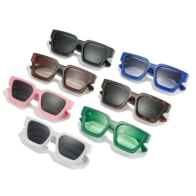 Retro Women Square Sunglasses