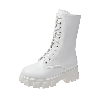 Platform Martin Boots