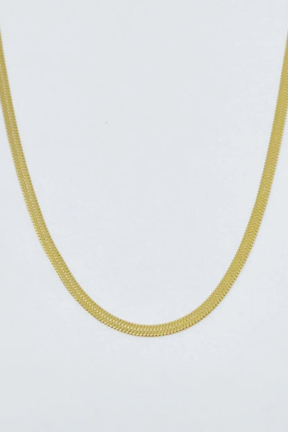 Everyday Herringbone Chain Necklace