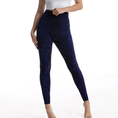 Leopard Print High Waist Gym Leggings